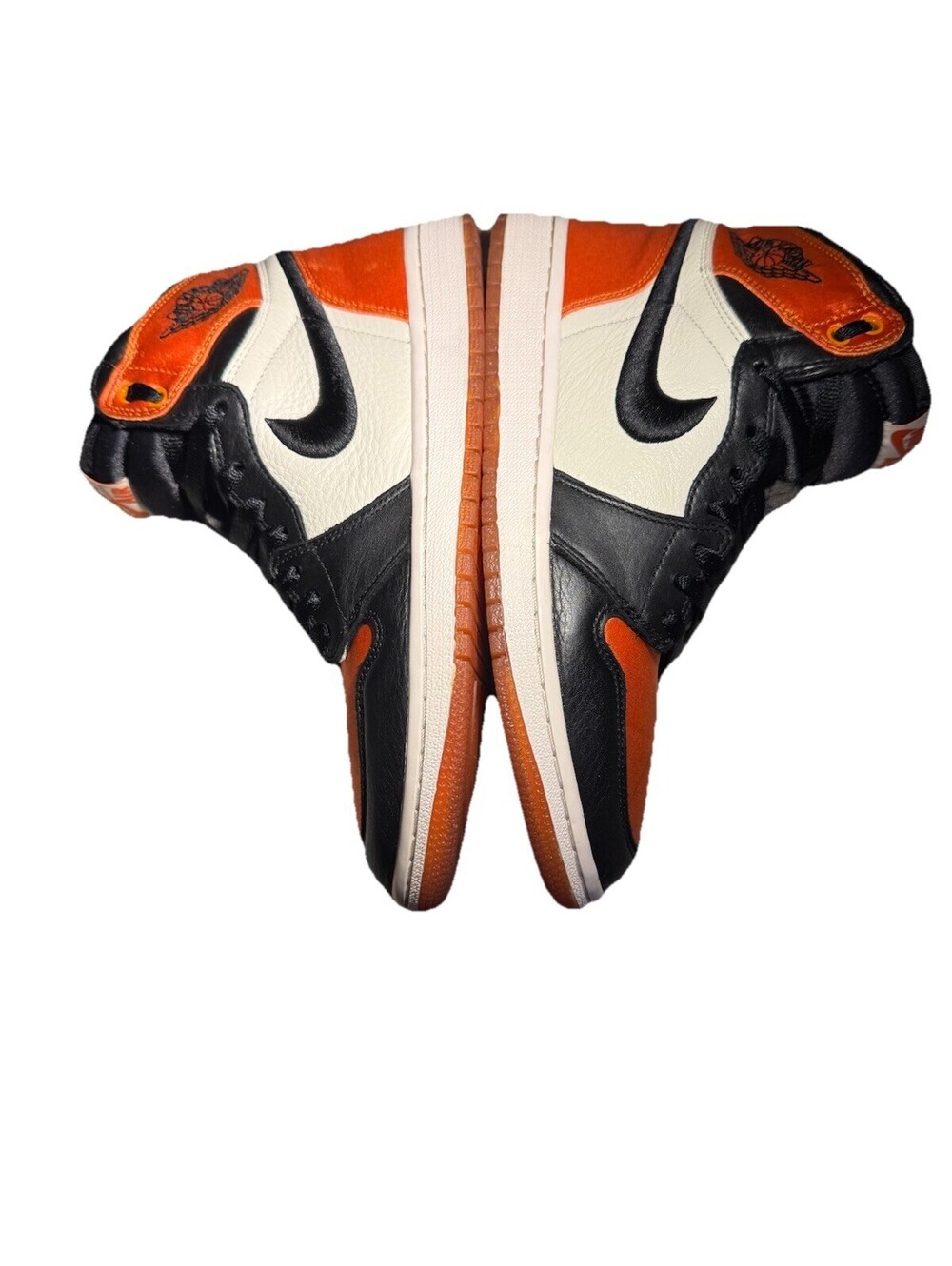 Jordan 1 High OG Satin Shattered Backboard Sneakers 2018 AV3725-010 W 8.5 Rare